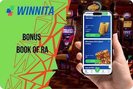 Bonus Book of Ra Deluxe su Winnita Casino