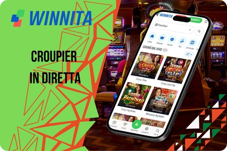 Tavoli live con croupier su Winnita Casino