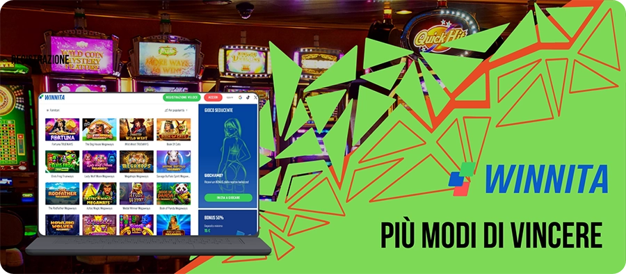 Slot Megaways disponibili su Winnita Casino